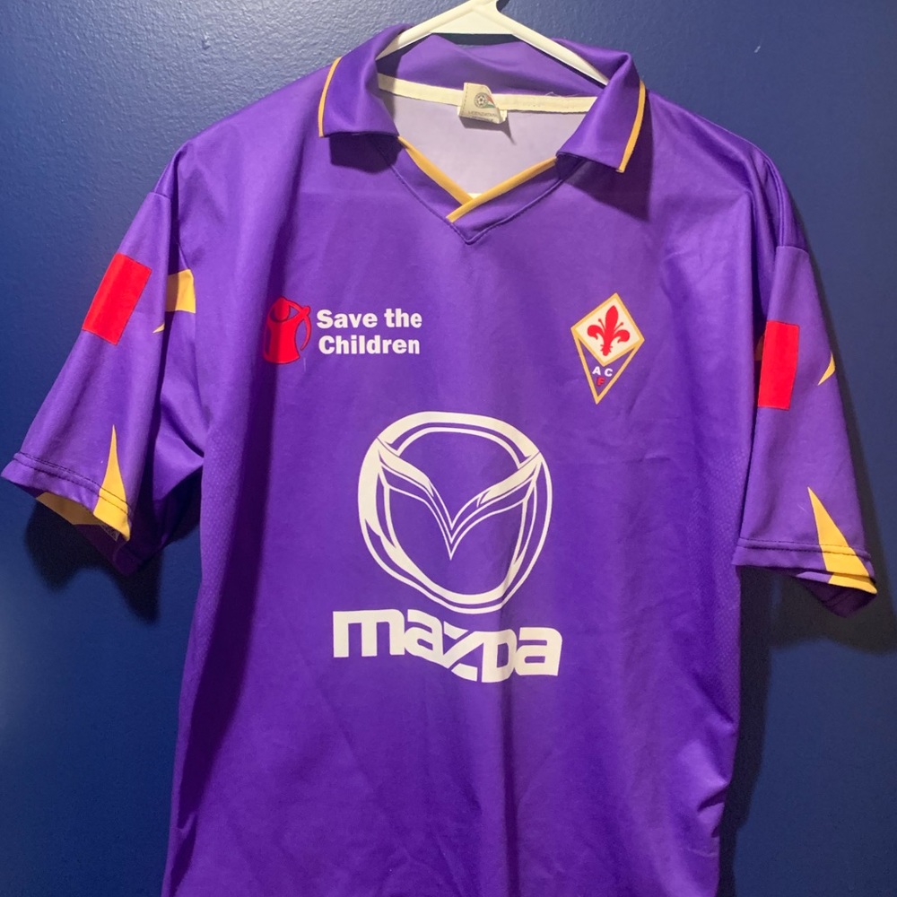 Men’s Medium Fiorentina Gilardino replica jersey
